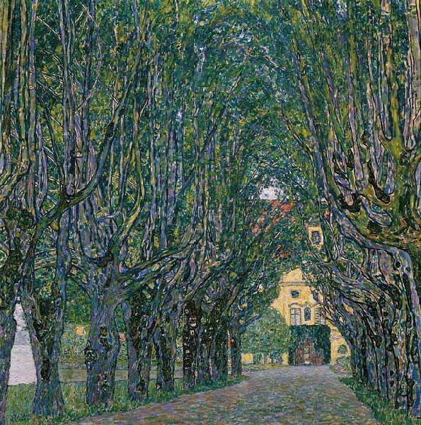 Gustav Klimt Avenue in the Park of Schloss Kammer China oil painting art